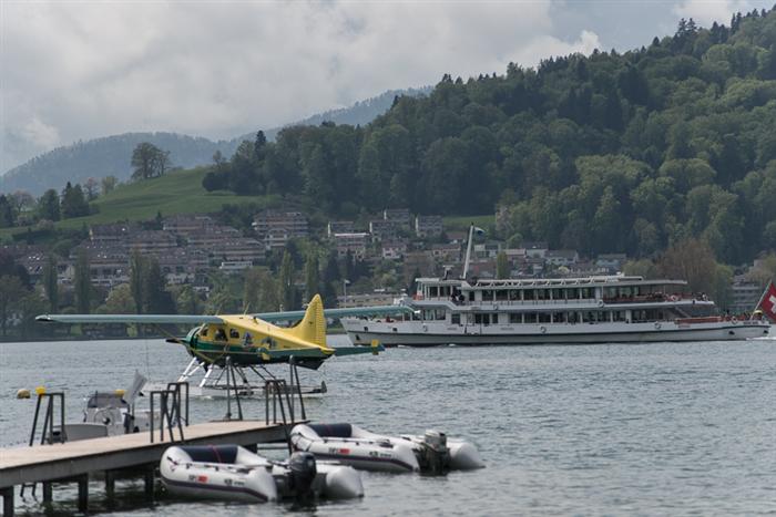 Wasserflugzeuge landen in Luzern vom 3.-5. Mai 2013. --  Update2
