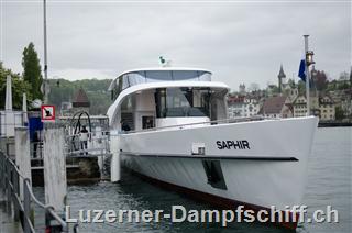 Motorschiff Saphir erste PublicFahrt 5.5.2012