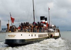 Flussabwärts mit dem Dampfschiff Waverly