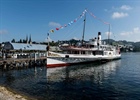 Unterwegs auf Dampfschiff Stadt Luzern an der Willkommensparade