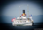 Pendler-Dampfschiff auf dem Genfersee