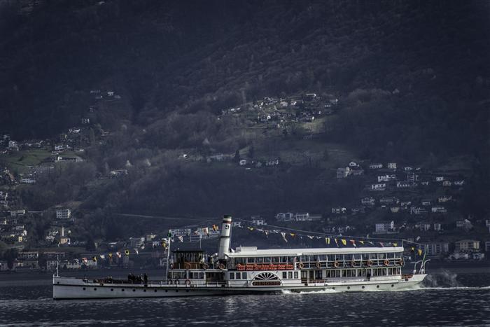 Dampfschiff Piemonte Lago Maggiore