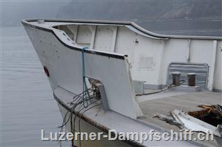 Motorschiff Pilatus Abbruch